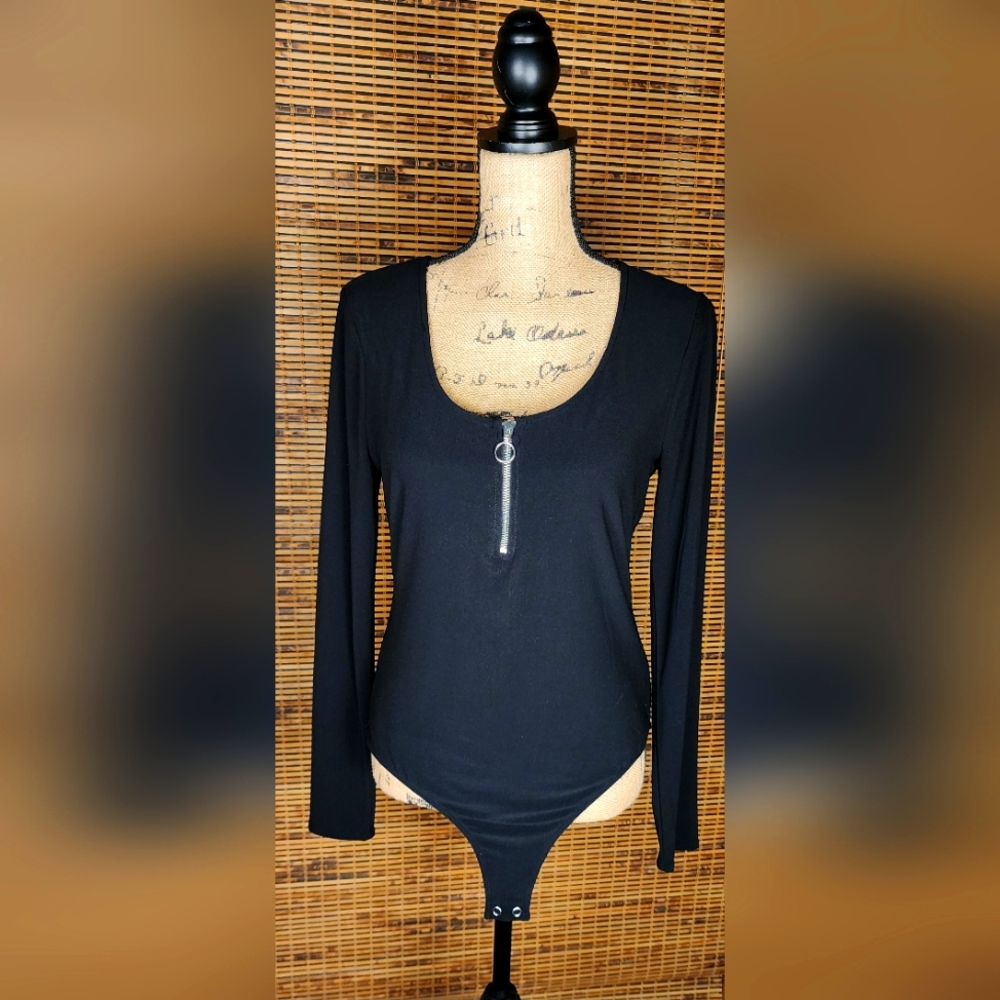 Bar III Elegant Black Pantyblouse